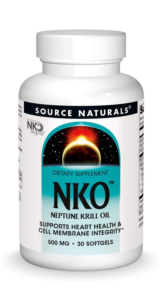 资料来源:NKO Neptune Krill Oil 500mg - 30软胶