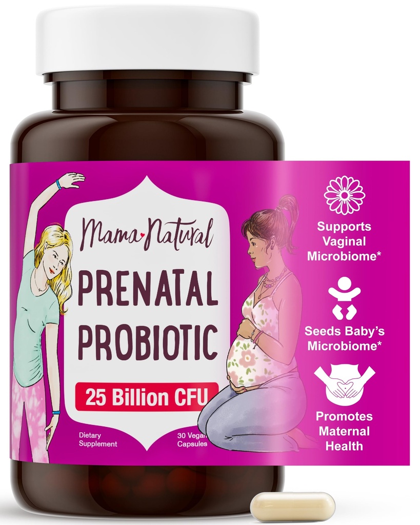 母亲天然产前避孕药 -- -- 支持怀孕、母乳喂养和产后的Gut & Immune* -- -- 25亿科幻花卉、12种草原预防与预生混合剂,支持母亲和婴儿