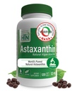 健康营养 Astaxanthin 三重力量 12mg 补充120 软胶 | AstaZine 来自原始喜马拉雅水中的藻类有机生长 → 皮肤和视觉支持