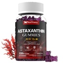 Astaxanthin Gummys, 12mg Per Gummy 24mg Max, Astaxanthin 补充维生素A/C/D/E, Resveratrol, 14-IN-1 抗氧化剂混合剂, 女性男性, 皮肤, 眼睛, 免疫支持, 无糖, Vegan, 60 Ct