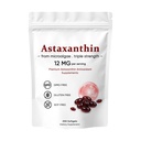 Astaxanthin 12mg, Premium Astaxanthin 抗氧化剂补充剂, 支持眼, 皮肤, Immune, 联合, 内部流通, 非 GMO 验证 & Gluten Free - 200软胶