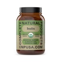 完整的天然产品 有机胰岛素 Capsules - 520 mg 100 Pills, 有机耶路撒冷 Artichoke Inulin Capsules