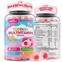 有机托德勒多维特敏(年龄:2-3岁) → Omega-3(DHA/EPA),后生素,A C D3 K2 Methy B12 Folate Zinc → 儿童多维特敏用于免疫,消化,脑发育,无糖,60Cts