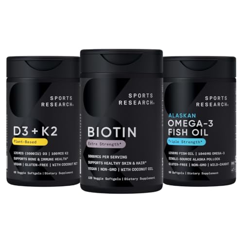 健康发包 -- -- 有机椰子油+维根维生素D 5000iu & Mk7 维生素K 100mcg + Omega-3 鱼油1250