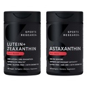 运动研究-20mg Lutein + 4mg Zeaxanthin 与Lute-Gen + 和 6mg Astaxanthin 补充 冰岛Astalif(各120个软胶)