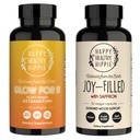 Happy Health Hippie Joy - Filled with Saffron Mood Support 补充 & Glow for It Astaxathin 补充