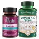 纯度产品包 - MyBiotin ProClinical + 最终H.A MyBiotin ProClinical(Biotin, MB40X Matrix, Astaxanthin) - 最终H.A.(BioCell Collagen, Quercetin, Hyaluronic Acid + 更多)