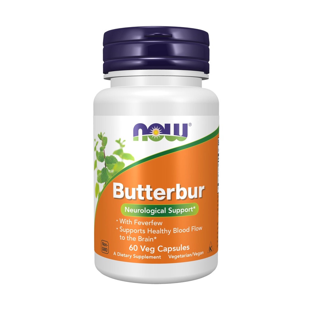 Now 食品补充品,Feverfew的奶油,神经学支持*,60 Veg Capsules
