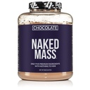 NAKED 巧克力质量增益器 - 所有天然重量增益器蛋白质粉 - 8lb Bulk, GMO Free, Gluten Free & Soy Free. 无人工成份 - 1,360卡路里