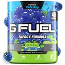 G Fuel Chug Rug Energy Drink Powder,预研咖啡因混合剂用于赌博,无糖聚焦氨基,维生素+抗氧化剂,10.44oz(Sour Blue Raspberry,40 services)