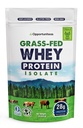 Opportuniteas Grass Fed Whey 隔离蛋白粉 — 未经口味,重金属试验,28g蛋白,来源于爱尔兰,Hormone-Free,非GMO,包装于美国 — 1lb