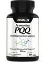 发酵PQQ(99.7%+)纯度 – Mitochondrial Support, Energy Boost, Heart & Brain Health, Better Sleep – Non-GMO 补充