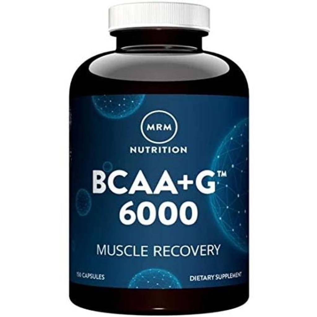MRM 营养 BCAA+ 肌肉恢复6 000毫克 -- -- 妇女和男子 -- -- 每服6克氨基酸,恢复补充剂L-Glutan、Vegan、Gluten-Free -- -- 25份