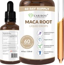 Maca根液滴 | Premium Organization Maca根 提取 | Maca 增強模度與維度的補充 | 60 服务 | 4 Fl Oz