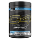C4型机车 C4型超常 Shred Pre Workingout Power, Fat Burner for Men & Women, 重量损失补充剂与姜根提取器, 冰蓝雷兹, 20种服务