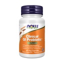 现在食品补充品,临床GI ProbioticTM,50+公式,Strain验证,60 Veg Capsules