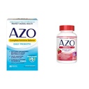 AZO Complete Feminine Balance Daily Probiotics for Women & Cranberry Urinary Tract Health Supplement, 1 Serving = 1 Glass of Cranberry Juice, Sugar Free Cranberry Pills, Non-GMO 100 Softgels