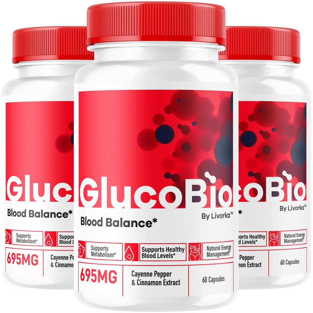 (3 pack) GlucoBio Capsules - 官方Gluco生物辅助药,总体平衡高级公式 GlucoBio Pills, GlucoBio 补编 Glucovio Reviews, 90 Capsules for 3个月