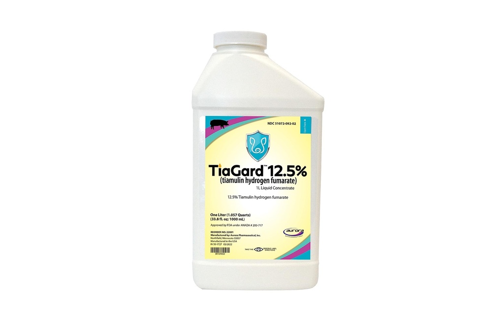 Aurora TiaGard 12.5% 液体集中,通用为Denagard, 1L, 1升