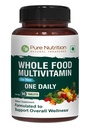 纯营养全食品 男性多维坦 90 Tabs – One-A-Day – 100% RDA – 24 天然维生素和矿物 – 所有自然植物 男性多维坦 – 3个月供应