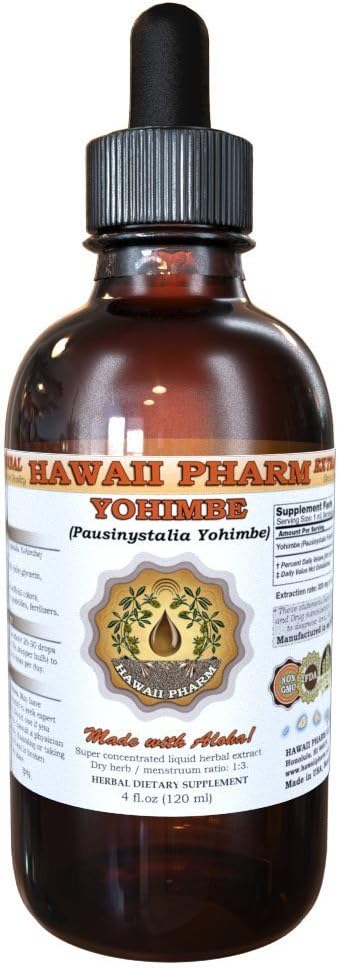 Yohimbe液体提取物,Yohimbe液体 (Pausinystalia Yohimbe) 叮当 4 oz