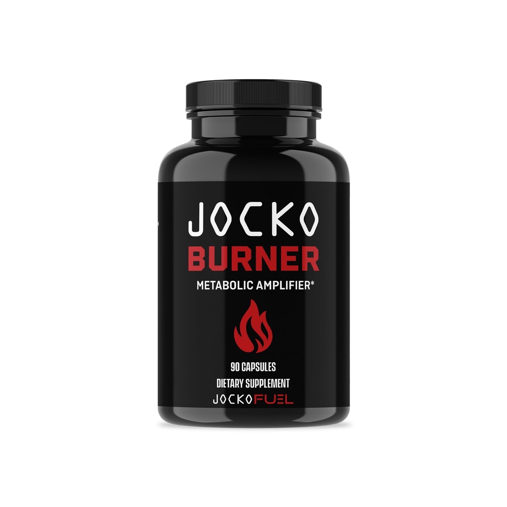 Jocko Fuel Burner for Men & Women - Healthy Weight Support Supplement, Helps Regulate Appetite, & Metabolism Booster - Supports Healthy Metabolism & Increased Thermogenesis 90 Count (30 Day Supply)