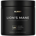 16x 强狮 Mane 补充 Capsules Super Nootropic w. Ashwagandha & Rhodiola - 最高概率 16:1 狮子的 Mane 蘑菇 提取 50% Polysaccharides 大脑补充 记忆和焦点