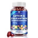 Lutein和Zeaxanthin补充剂 -- -- AREDS 2 Plus+眼维生素,40毫克Lutein和8毫克Zeaxanthin配有维生素C、E、锌、Omega-3和CoQ10,用于蓝光保护、眼健康支助 -- -- 150软胶