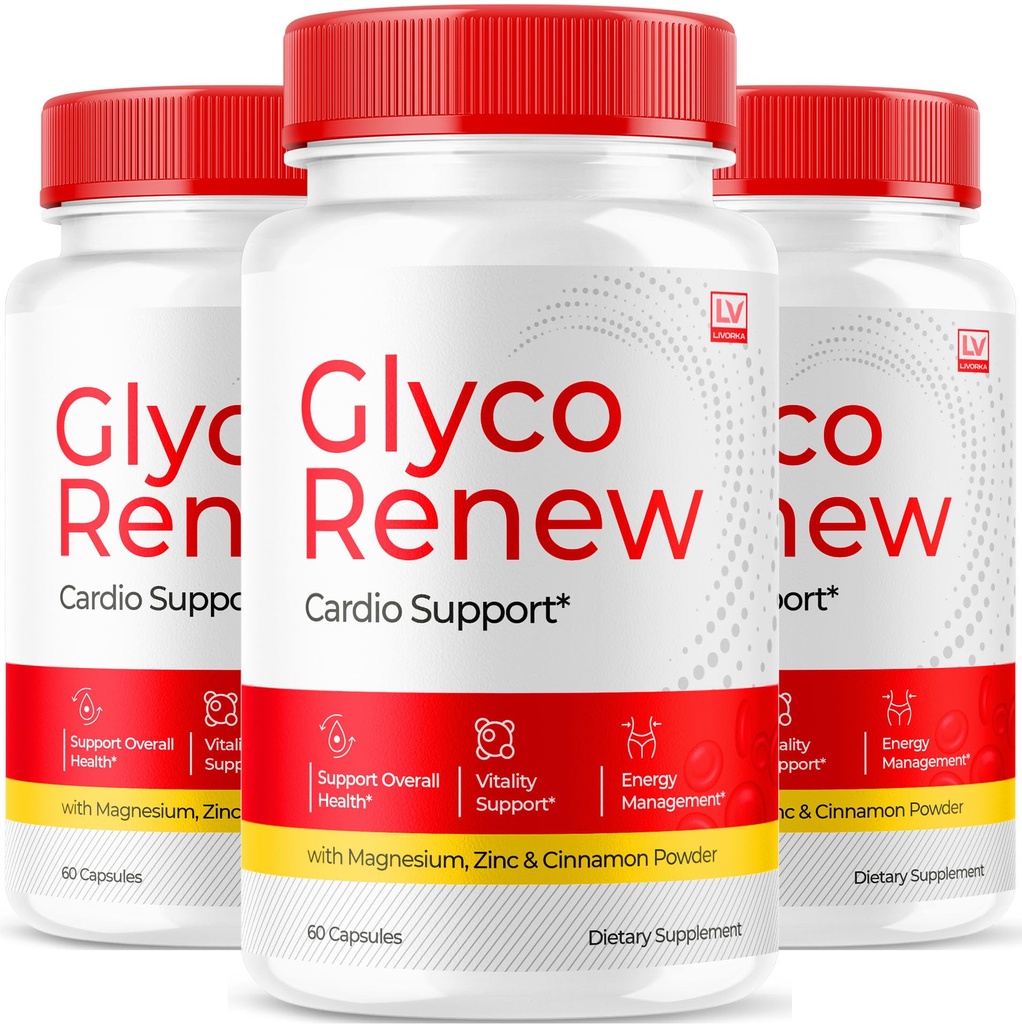 (3 Pack) Glyco 更新 - Glyco 更新血液支持, Glyco 更新血液支持, Glyco 更新血液支持, Ript Glyco 更新血液支持, Glyco 更新药物, Glyco 更新补充, 90 Capsules