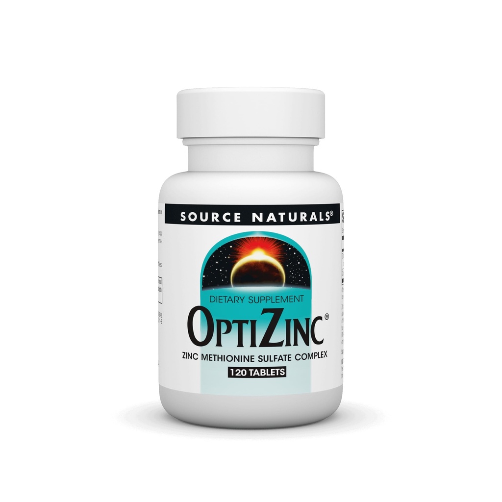 资料来源:OptiZinc锌甲基硫酸酯复合物和膳食补充物* - 120块