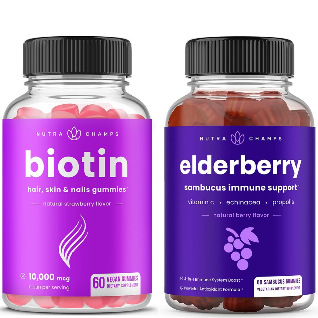 NutraChamps 生物素类固醇和长莓固醇