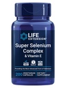 生命延长超级硒综合体,200mcg – 3种硒,维生素E – 细胞健康与长寿支持 – Gluten-free,非GMO,蔬菜,1 Daily – 200 Capsules