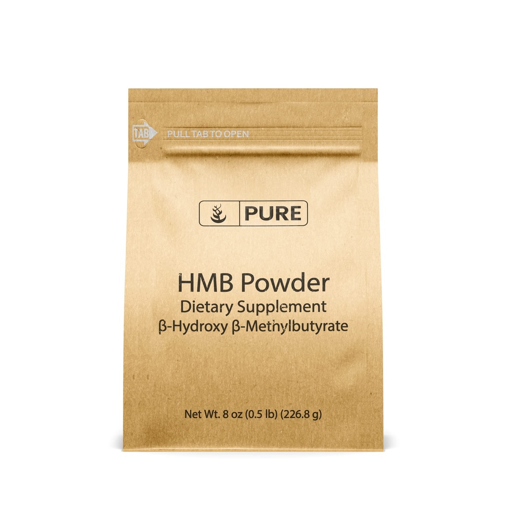纯原始成份 HMB( 8oz) 非 GMO, 无 Gluten, 实验室验证