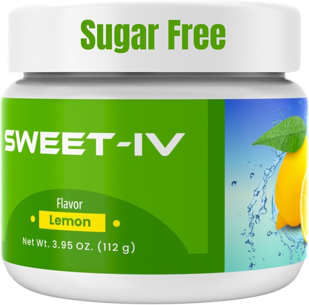 Sweet IV Electrolyte Powder – 3.9g 服务 火烈酒 Mix Magnesium, 铜 – 40 服务 火烈酒 Mix Power for Sports Ethusiasts, Athletes – 美味与刷新(列蒙)
