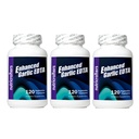 强化大蒜 EDTA 120个胶囊 - 3个包 - 1000mg 高钾钙 diosodium EDTA 公式 - 无镁立体或铝 含有 Ze - 每日1000mg - 3瓶120个卡普尔