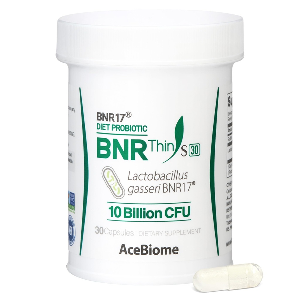 BNRThin S30、Lactobacillus Gasseri BNR17、10亿德国法郎担保、30卡普勒