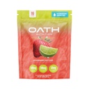 Oath 营养 水解 电解 火药 快速水解和肌肉支持 完全电解 混合剂 16 单服务包 草莓 钥匙 莱姆