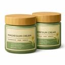 2 PCS Total Relief Magnesium Cream with MSM & Arnica Gentle Formula for Daily Comfort, Non-Greasy Daily Support for Legs, Shoulders & Back, Mild Ingredients for Skin Soothing