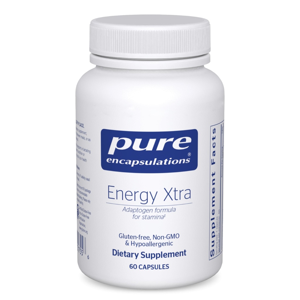 纯封装 Energy Xtra 用于 Stamina 的适应性公式 * 60 Capsules