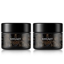 Shilajit Resin with Fulvic Acid & Trace Minerals, 原西伯利亚 Shilajit Prure 配有 85+ Humic Acid 补充 能源和免疫系统- 100 service / 50g (2 Pack), Gel