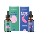 JoySpring Kids Bedtime Routine for Sleep & Gut Support – Liquid Melatonin + Herbal Digestive Support Drops for Toddlers & Kids – Evening Wellness System