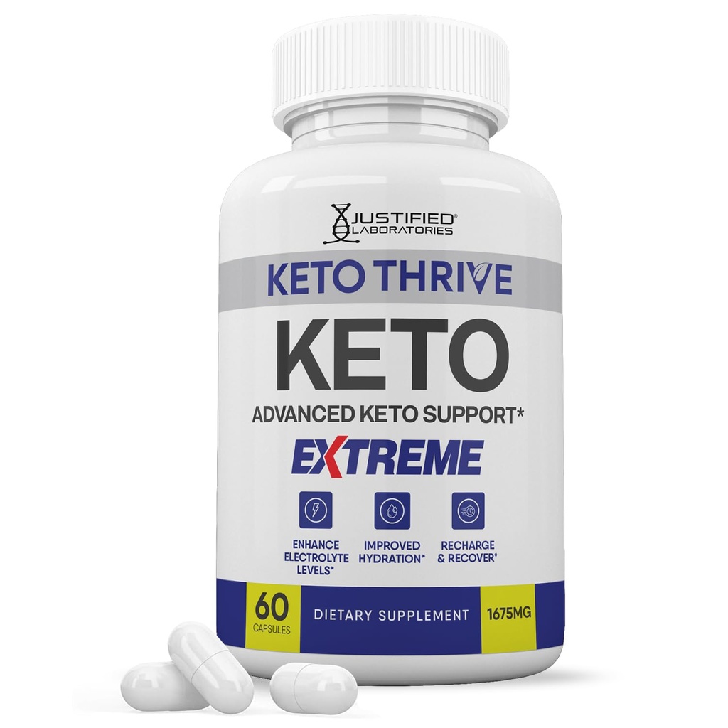 Keto Thrive Keto ACV Extreme Pills 1675MG Keto 支持 Keto ACV Gummys 的 Blend Capsule 替代品 苹果苹果 苹果 苹果 Vider Vinegar Extra Virgin 橄榄 油粉 绿色茶叶 60 Capsules