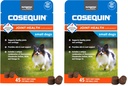 Cosequin Minis Soft Chews 最大力量与 MSM Plus Omega3,45 计数(包2)