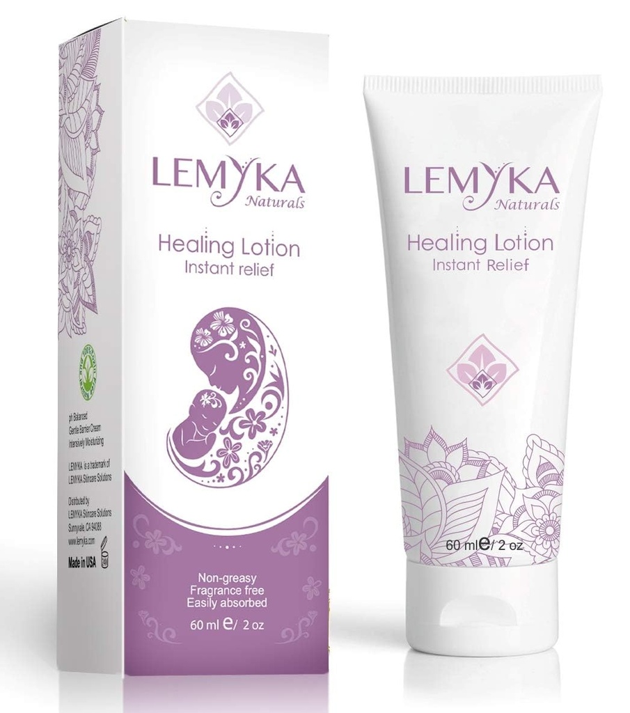 Rosacea cream -face redness relief facial rash lotion for eczema, psoriasis, hives, and dry skin, LEMYKA natural healing for babies and adults