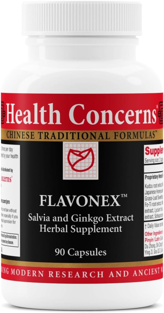 Flavonex -- -- 天然血液循环和脑健康补充 -- -- 90卡普尔