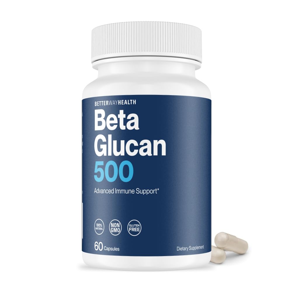 " 更好的方式 " 健康 -- -- 高级免疫准备 -- -- 高纯度 1,3/1,6 Beta Glucan 500 -- -- 临床试验的免疫防御 -- -- 500mg/60 卡普尔(一包)