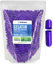 XPRS Nutra Size 00 Empty Capsules - 1000 Count Empty Gelatin Capsules - Pills DIY Capsule Filling - Fillable Pill Gel Caps for Do-It-Yourself Supplements (Purple)