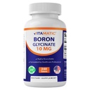 维生素Chelated Boron (as Glycnit) 10mg 240平板 - 支持荷尔蒙平衡,骨质健康与连接组织