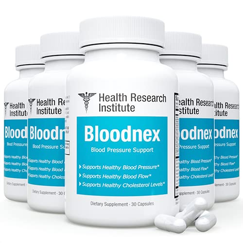 Balanced Blood Pressure - 5 Bottles -150 Capsules - 100% Natural Ingredients-Official (5)