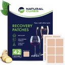 42-Pack Party Patches - Wake Up Refreshed and Energized with Skin-Friendly Patch - Strong Adhesive for Secure Fit - Natural Ingredients for Quick Recovery (Beige (42 Count))